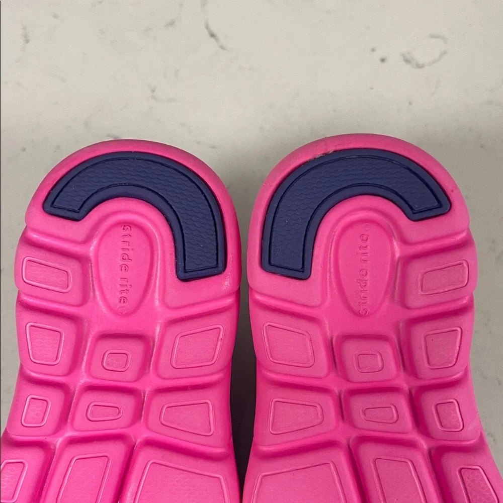 Stride Rite Girls Little Kid Made2play Phibian Sneaker Sandal Size 9 Purple Pink